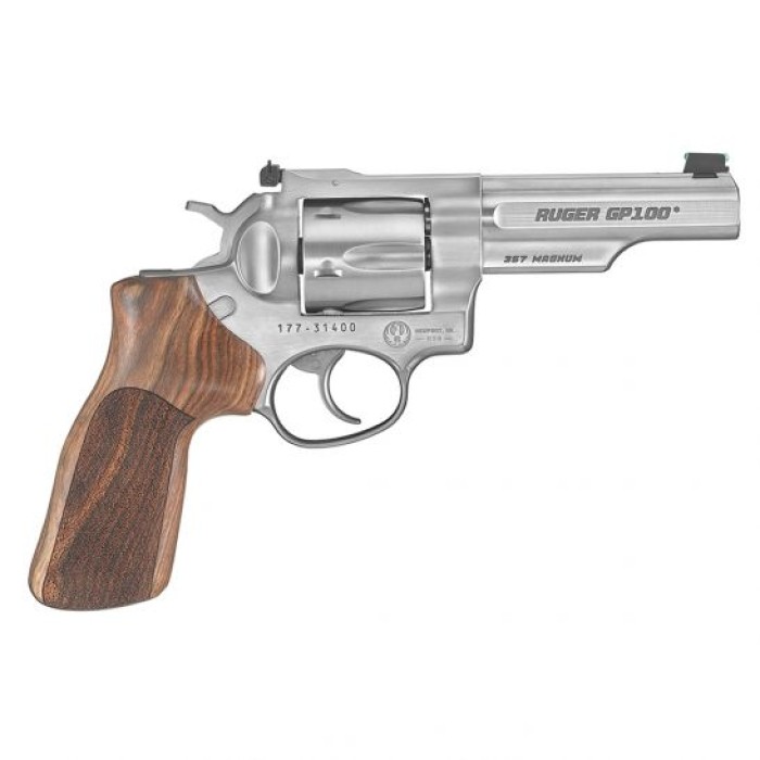 Ruger GP100 Match Champion .357 Magnum 4" Stainless Steel Revolver - 1755