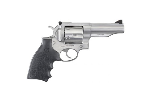 Ruger Redhawk 4.2" .44 Magnum Revolver With Hogue Monogrip, Stainless - 5044