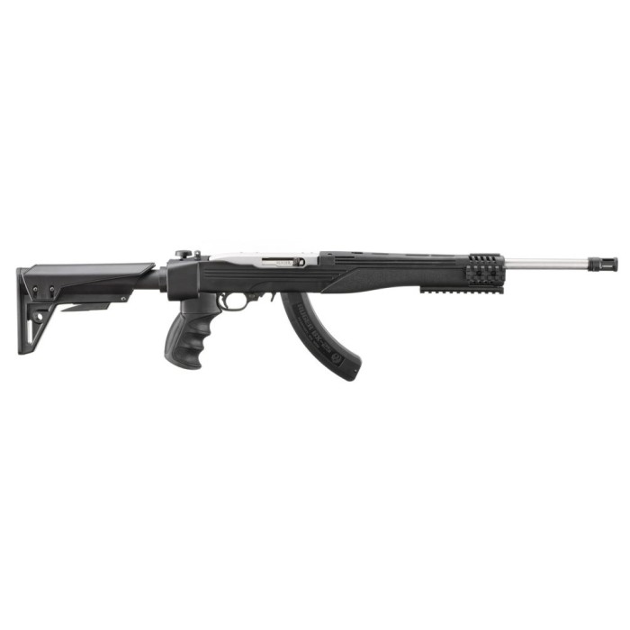 Ruger 10/22 I-Tac .22LR Semi Auto Rifle - 25+1 Rounds, 16.5