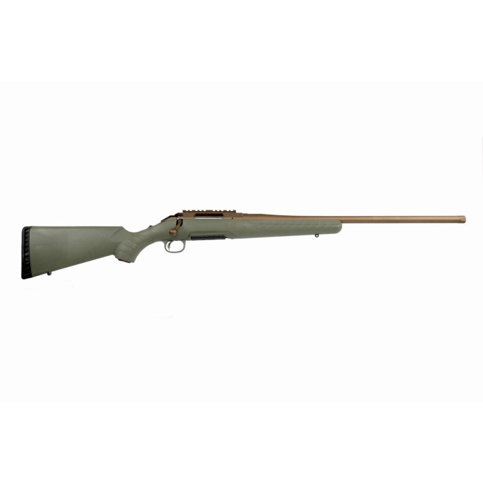 Ruger American Predator 6.5 Creedmoor 22" Barrel 4-Rounds Moss Green Stock