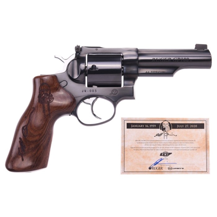 RUGER GP100 44SPC BLUE 4" JEFF QUINN 1788