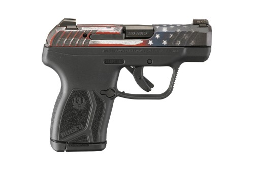 Ruger LCP MAX 380 ACP, 2.8" Barrel, American Flag, Double Action Only, 10r