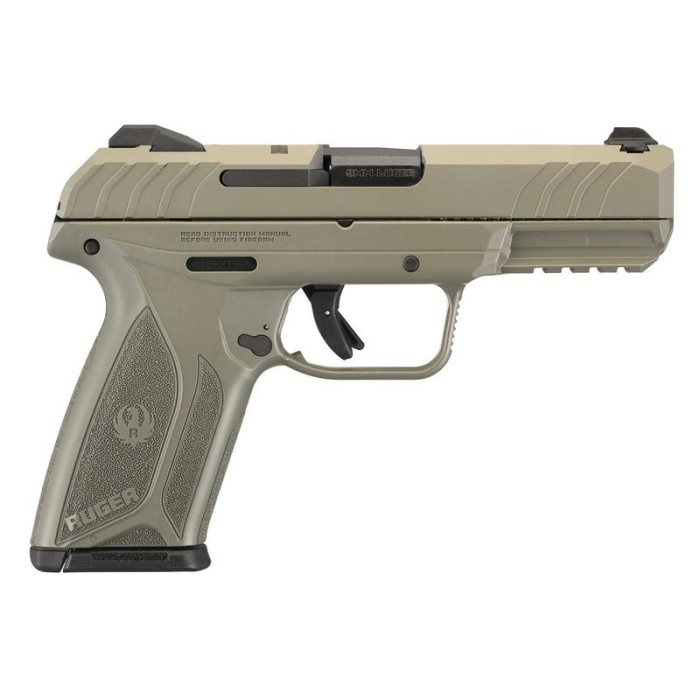 Ruger Security-9 Jungle Green 9mm 4" Barrel 15-Rounds