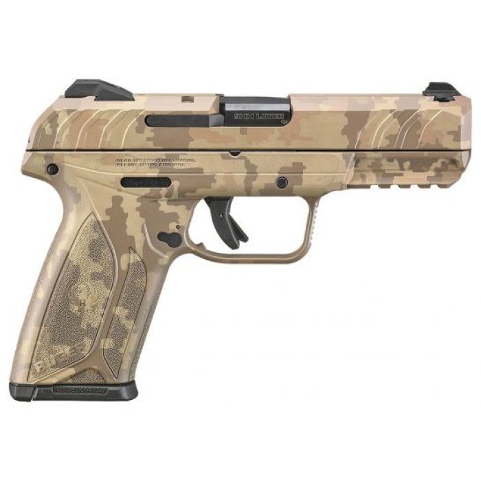 Ruger Security 9 4" 9mm Pistol, Camo - 3852