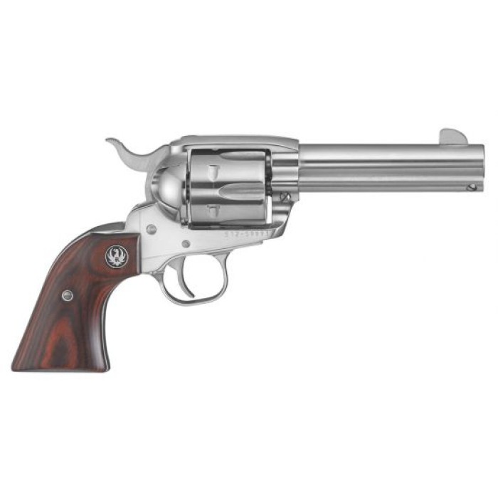 Ruger Vaquero 4.62" .357 Magnum Revolver, Stainless - KNV-34