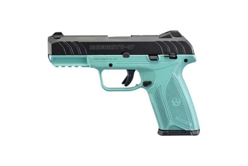 Ruger Security-9 9mm TALO Edition Black & Turquoise Pistol - 3821