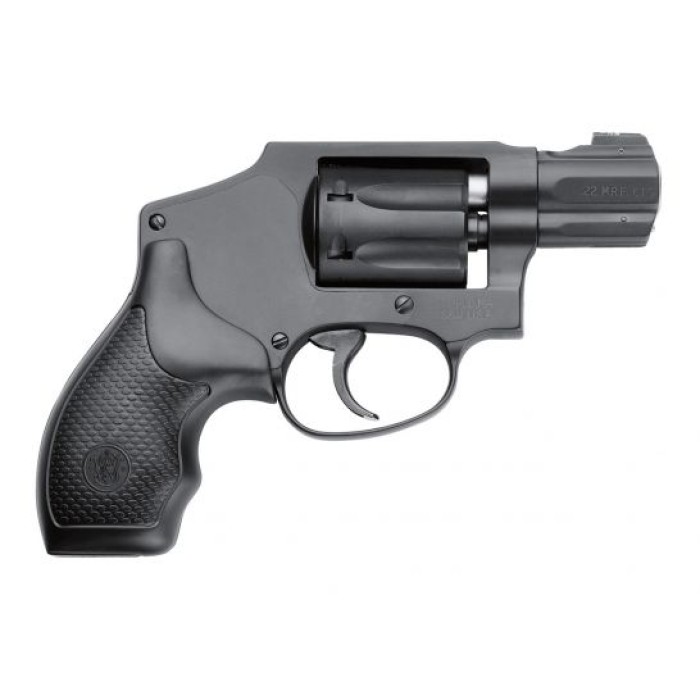 S&W 351 C .22 Magnum Revolver, Black - 103351