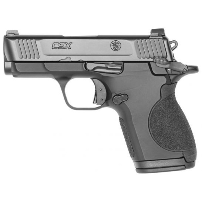 Smith & Wesson CSX 9mm Pistol Micro Compact, Black - 12615