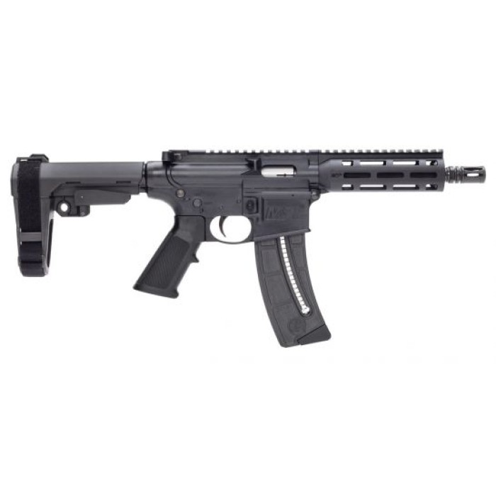 Smith & Wesson M&P 15-22 .22lr AR-15 Pistol Optics Ready, Black - 13321