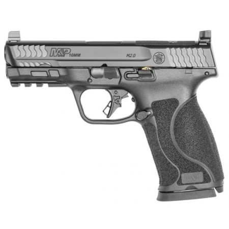 S&W M&P 2.0 Compact Optics Ready 10mm Pistol, Black - 13389