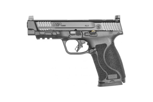 S&W M&P 2.0 Optics Ready 4.6" 10mm Pistol, Black - 13387