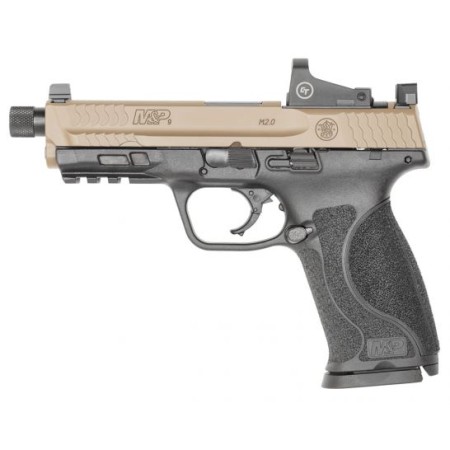 S&W M&P 2.0 OR Spec Series Kit 9mm Pistol, FDE/Black - 13450