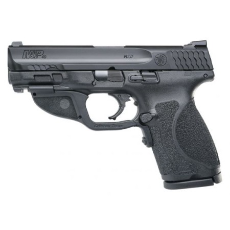 S&W M&P 2.0 Compact .40 S&W Pistol With Green Laser, Black - 12415