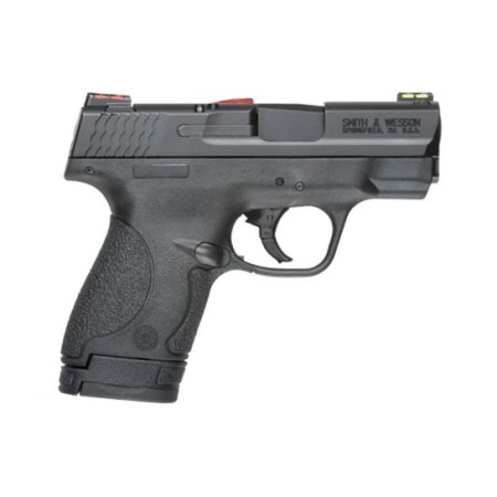 S&W M&P Shield 9mm Pistol With Hi Viz Sights, Black - 11905