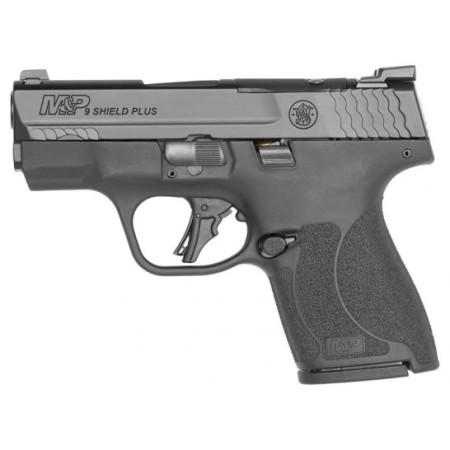 S&W M&P Shield Plus Optics Ready 9mm Pistol, Black - 13558