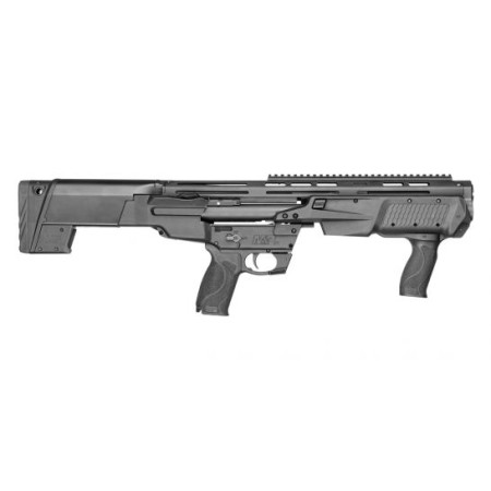 S&W M&P12 Pump Action Bullpup 12 Gauge Shotgun, Black - 12490