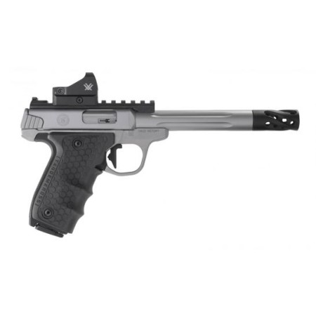 S&W Performance Center SW22 Victory Target Model .22 LR Pistol, Stainless - 12079