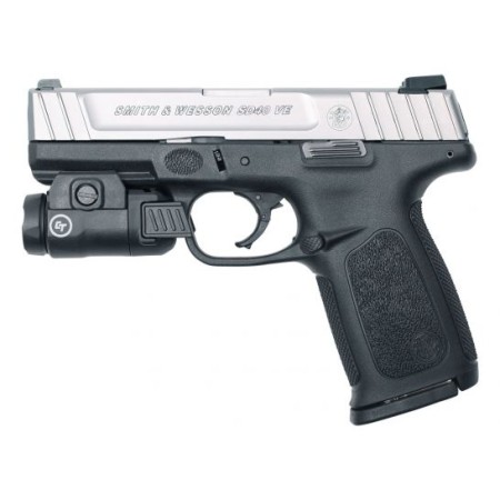 S&W SD40VE .40 S&W Pistol With Crimson Trace Tactical Light, Two Tone - 13051