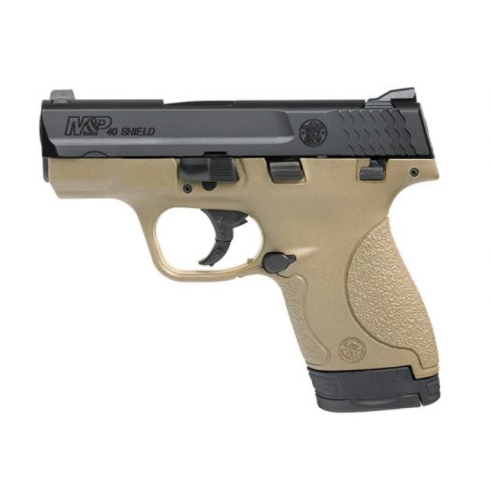 Smith & Wesson M&P SHIELD .40 S&W With Thumb Safety, FDE - 10180