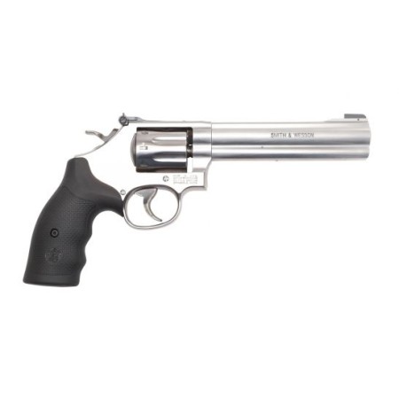 S&W M648 K-Frame .22 WMR Revolver, Stainless - 12460