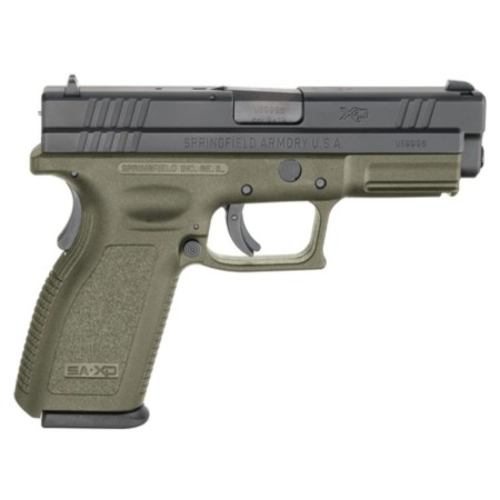 Springfield XD 9mm Service Model OD Green