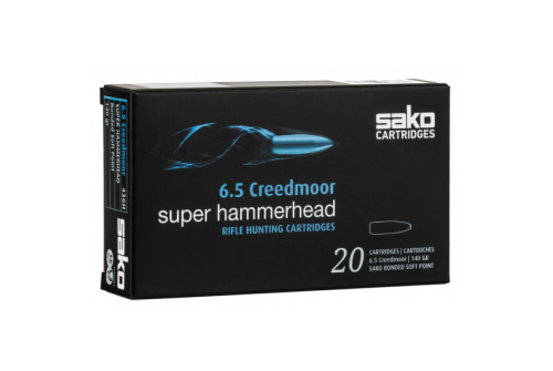 Sako Super Hammerhead 6.5 CM Ammo 140 Gr BCBT 20rds - C663436HSA10X