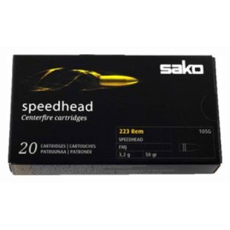 SAKO AMMO .223 REMINGTON - Brass Casing