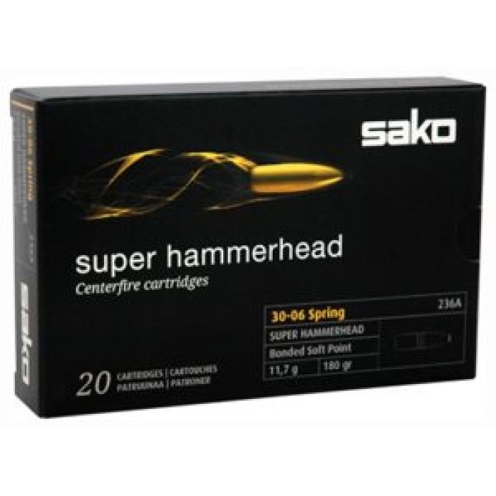 SAKO AMMO .30-06 SPRINGFIELD - Brass Casing