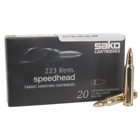 Sako Speedhead .223 Rem 50gr Ammunition Box of 20 C611105GSA10XBX