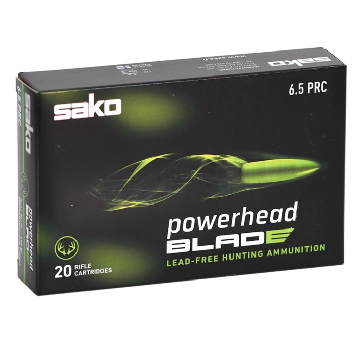 Sako PowerHead Blade Brass 6.5 PRC 120 Grain 20-Rounds