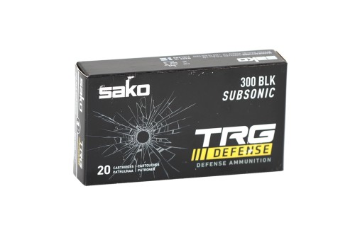 Sako TRG Defense Brass .300 AAC Blackout 220 Grain 20-Rounds Sierra MatchKing