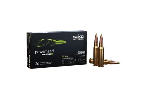 Sako Powerhead Blade 162 gr Lead Free 308 Winchester Ammunition, 20 Rounds - C629656ASA10X