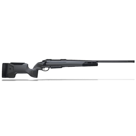 Sako S20 Precision Cerakote Black Bolt Action Rifle - 7mm Remington Magnum - 24in