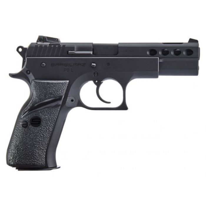 SAR USA P8L 4.6" Hammer Fired 9mm Pistol, Black - P8LBL