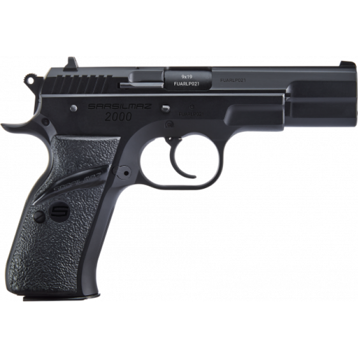 SAR USA 2000 9mm Pistol, Blk - 2000BL