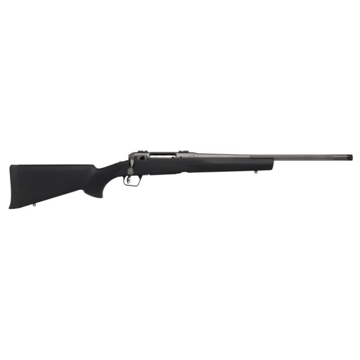 Savage 110 Trail Hunter 270 Winchester Magnum, 20" Threaded Barrel, Black, 4rd