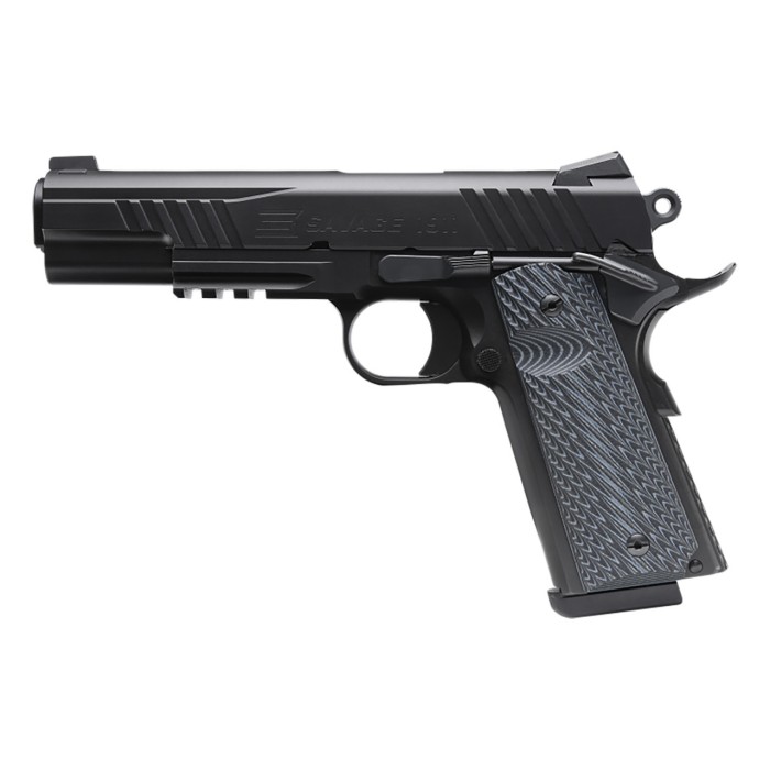 Savage 1911 FS 45 ACP, 5" Barrel, Black Melonite, 8rd