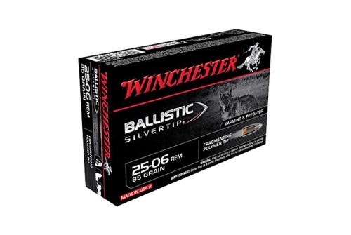 Winchester 25-06 85gr Ballistic SiverTip Ammunition 20rds - SBST2506A