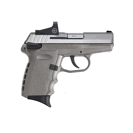 SCCY CPX-1RD 9mm Pistol, Gray - CPX-1TTSGRD