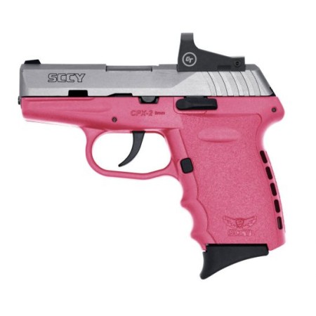 SCCY CPX-2RD 9mm Pistol, Pink - CPX-2TTPKRD