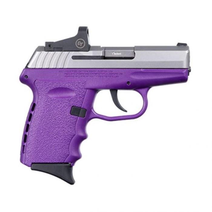 SCCY CPX-2RD 9mm Pistol, Purple - CPX-2TTPURD