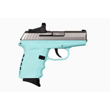 SCCY CPX-2RD 9mm Pistol, Robin Egg Blue - CPX-2TTSBRD