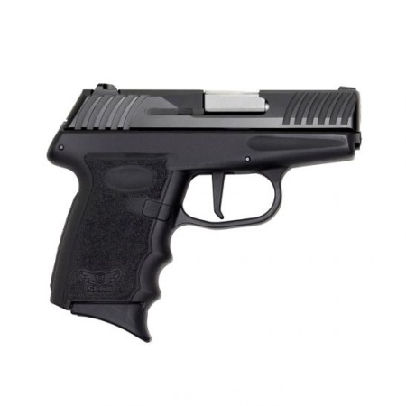 SCCY DVG-1 Semi-Automatic 9mm Pistol, Black - DVG-1CBE