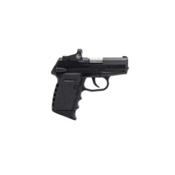 SCCY INDUSTRIES CPX1-CB W/RED DOT DAO 9MM 10RD BLACK/BLACK W/SAFETY CPX1CBRD