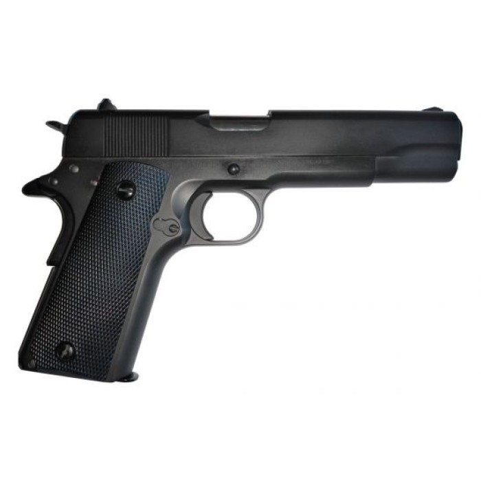 SDS Imports 1911 Service 9mm Pistol, Black - 1911A1S9