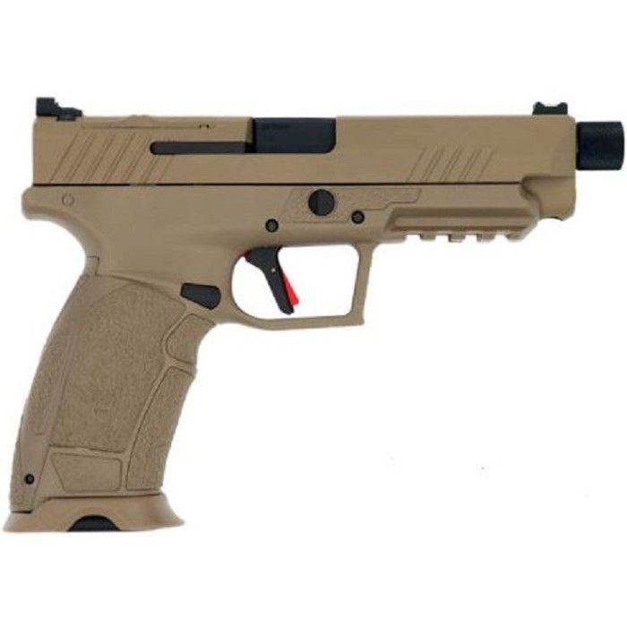 Tisas PX-9 Tactical 9mm Single Action Semi-Auto Pistol - 5.1