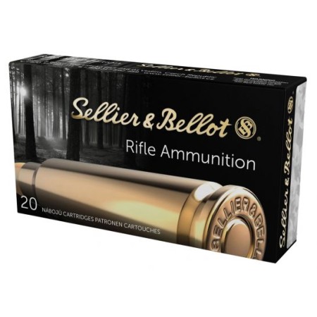 Sellier & Bellot Subsonic 200 gr HPBT .308 Winchester Ammunition, 20 Rounds - SB762SUBA