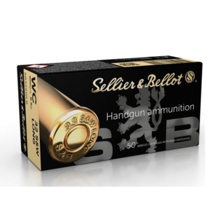 Sellier & Bellot 32 S&W Long 100 gr Wadcutter Ammo 50rds/box - SB32SWLC