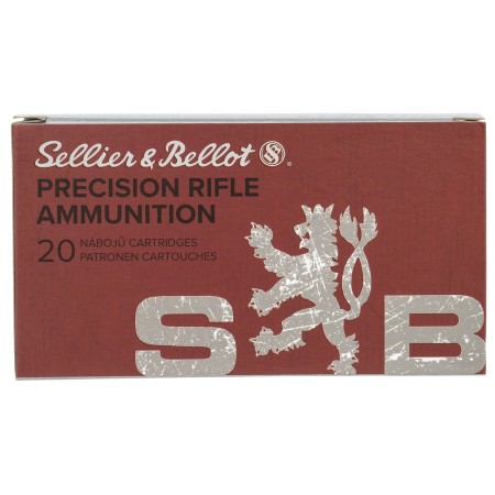 Sellier  Bellot SB76254RD Rifle  7.62x54mmR 174 gr 2585 fps Hollow Point BoatTail HPBT 20 Bx20 UPC: 754908512775