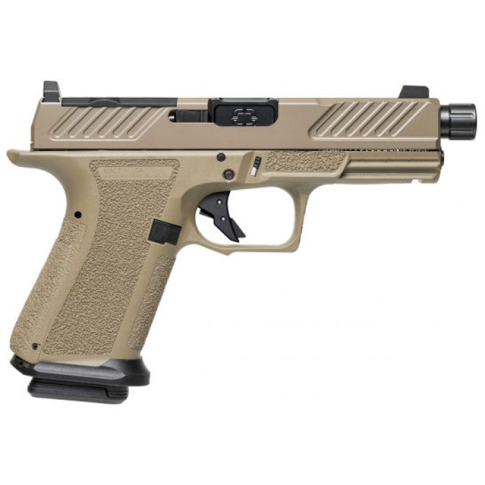 Shadow Systems MR920 Combat Optics Ready Threaded 9mm Pistol, Flat Dark Earth - SS-1016